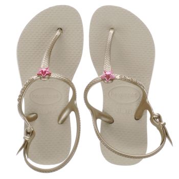 kids havaianas gold freedom trainers kids havaianas gold freedom trainers