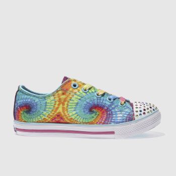 SKECHERS PALE BLUE & PINK CHIT CHAT CHILL GIRLS JUNIOR TRAINERS SKECHERS PALE BLUE & PINK CHIT CHAT CHILL GIRLS JUNIOR TRAINERS