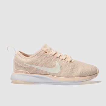 NIKE PEACH DUALTONE RACER SE TRAINERS JUNIOR NIKE PEACH DUALTONE RACER SE TRAINERS JUNIOR