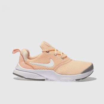 NIKE PEACH PRESTO FLY TRAINERS JUNIOR NIKE PEACH PRESTO FLY TRAINERS JUNIOR