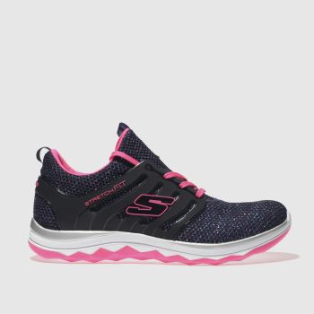 SKECHERS NAVY DIAMOND RUNNER GIRLS YOUTH TRAINERS SKECHERS NAVY DIAMOND RUNNER GIRLS YOUTH TRAINERS
