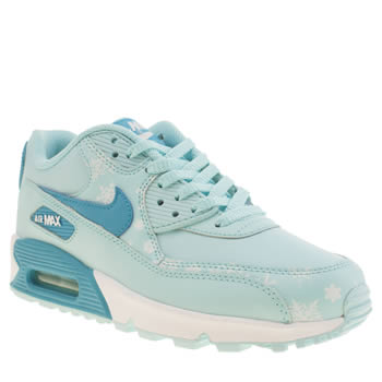 girls blue nike trainers