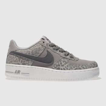 NIKE GREY AIR FORCE 1 TRAINERS YOUTH NIKE GREY AIR FORCE 1 TRAINERS YOUTH