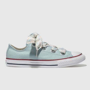 CONVERSE PALE BLUE ALL STAR BIG EYELETS LO TRAINERS YOUTH CONVERSE PALE BLUE ALL STAR BIG EYELETS LO TRAINERS YOUTH