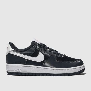NIKE NAVY & WHITE AIR FORCE 1 VDAY TRAINERS YOUTH NIKE NAVY & WHITE AIR FORCE 1 VDAY TRAINERS YOUTH