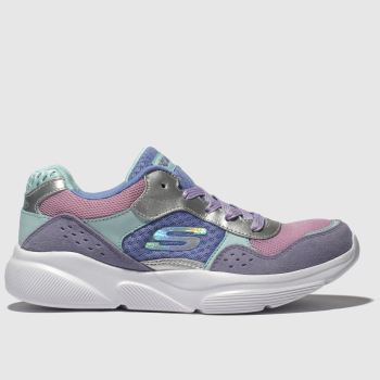 SKECHERS LILAC MERIDIAN CHARTED TRAINERS YOUTH SKECHERS LILAC MERIDIAN CHARTED TRAINERS YOUTH