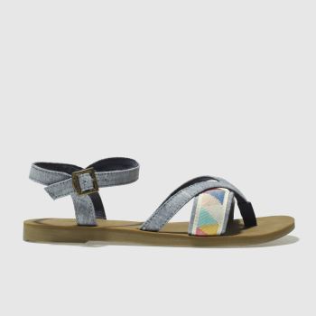 TOMS BLUE LEXIE TRAINERS YOUTH TOMS BLUE LEXIE TRAINERS YOUTH