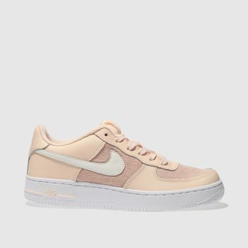 NIKE PEACH AIR FORCE 1 TRAINERS YOUTH NIKE PEACH AIR FORCE 1 TRAINERS YOUTH