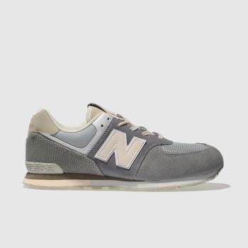 NEW BALANCE GREY 574 TRAINERS YOUTH NEW BALANCE GREY 574 TRAINERS YOUTH
