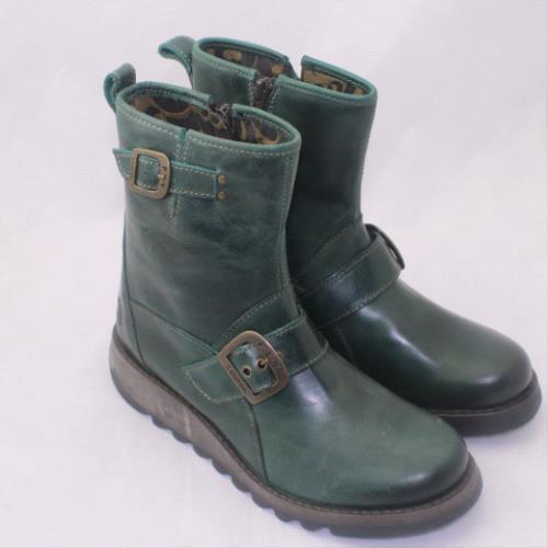 fly london dark green sino boots