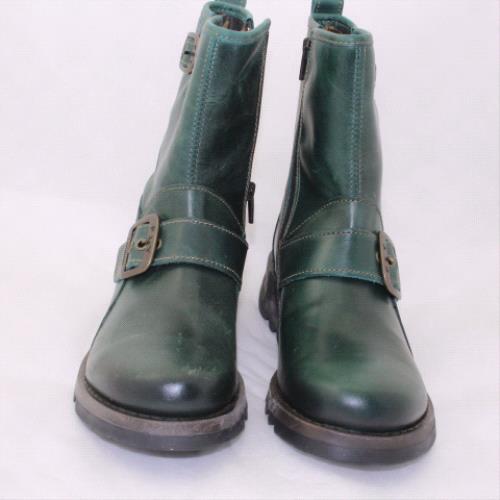fly london dark green sino boots