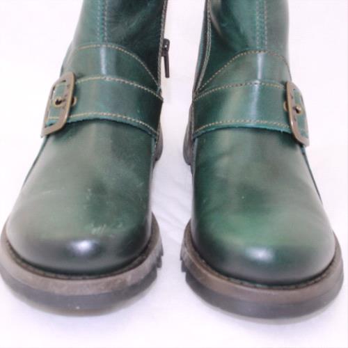 fly london dark green sino boots