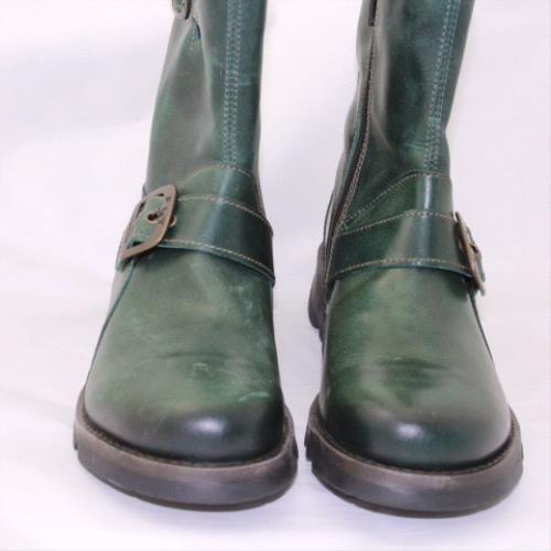 fly london dark green sino boots