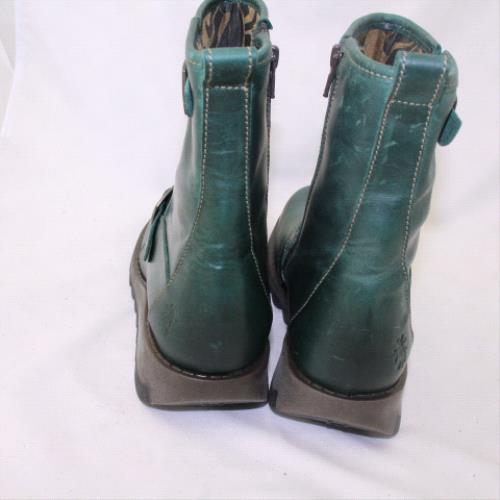 fly london dark green sino boots