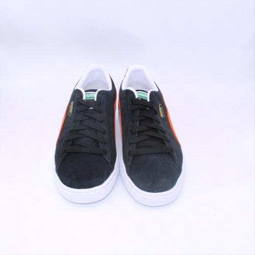 puma suede classic black orange