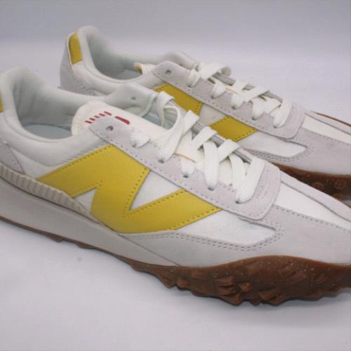 Mens White & Gold New Balance Xc72 Trainers schuh