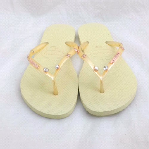 Havaianas slim luxury aqua flip 1