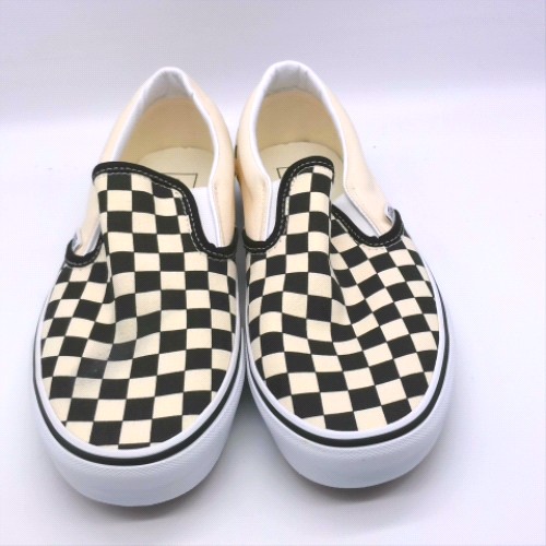 Vans classic checkerboard slip on 1