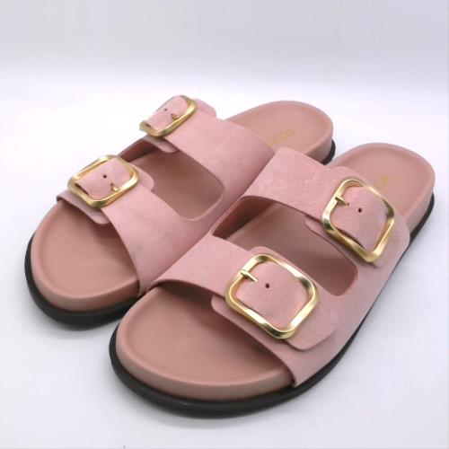 schuh tylee suede buckle footbed 2