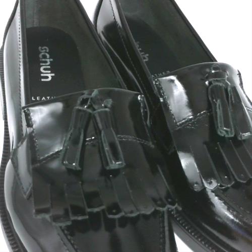 schuh lizzie patent leather loafer 3