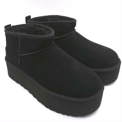 UGG Black classic ultra mini platform boots UGG classic ultra mini platform 2