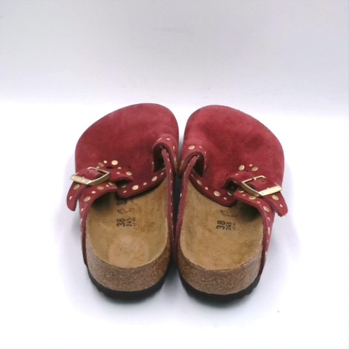 Boston Rivet Red Womens Burgundy BIRKENSTOCK Boston Rivet Sandals | schuh