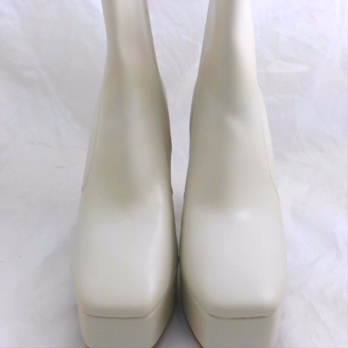 schuh Natural bloom platform block heel boots schuh bloom platform block heel 1