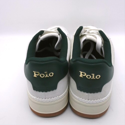 Polo Ralph Lauren White & Green masters court trainers Polo Ralph Lauren masters court 3