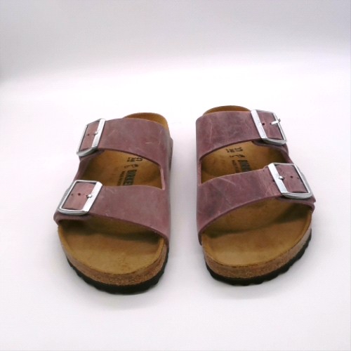 BIRKENSTOCK Lilac arizona oiled leather sandals BIRKENSTOCK arizona oiled leather 1