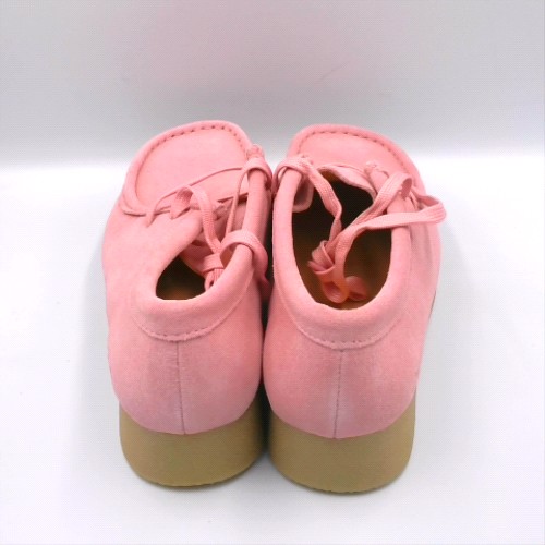 Clarks Pale Pink wallabee evo flats Clarks wallabee evo 3