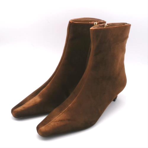 schuh Tan bexley kitten heel boots schuh bexley kitten heel 3