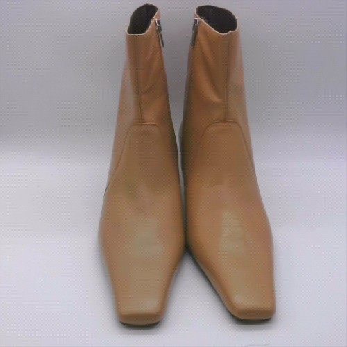 schuh Natural bowden leather heeled boots schuh bowden leather heeled 1
