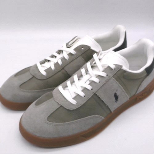Polo Ralph Lauren Grey heritage aera trainers Polo Ralph Lauren heritage aera 2