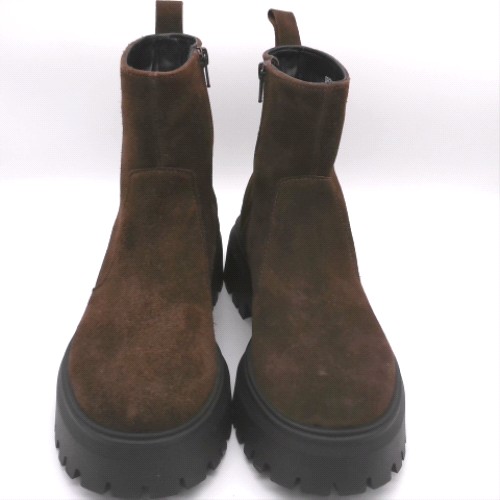 schuh Brown ander suede chunky boots schuh ander suede chunky 1