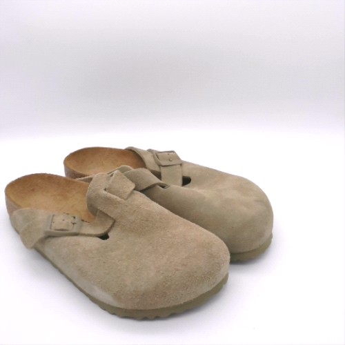 BIRKENSTOCK Khaki boston clog sandals BIRKENSTOCK boston clog 2