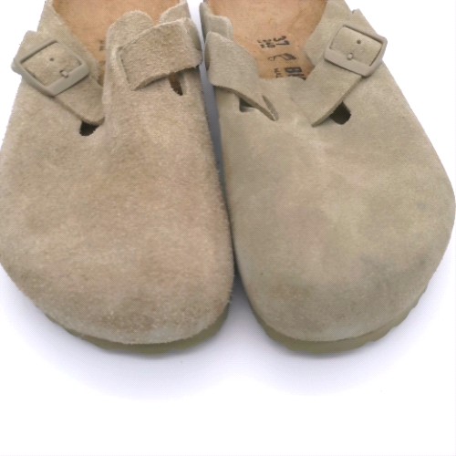 BIRKENSTOCK Khaki boston clog sandals BIRKENSTOCK boston clog 3