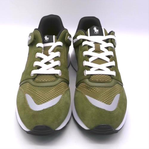 Polo Ralph Lauren Khaki train 89 pp v2 trainers Polo Ralph Lauren train 89 pp v2 1