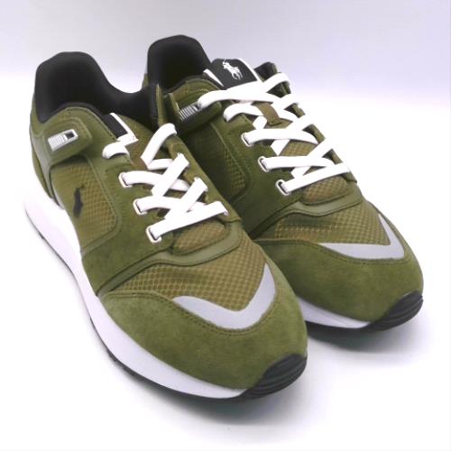 Polo Ralph Lauren Khaki train 89 pp v2 trainers Polo Ralph Lauren train 89 pp v2 2