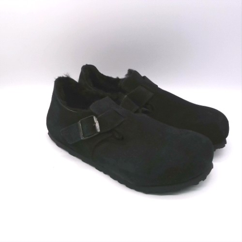 BIRKENSTOCK Black london shearling flats BIRKENSTOCK london shearling 2