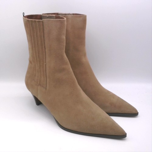 schuh Taupe betsy suede formal boots schuh betsy suede formal 2
