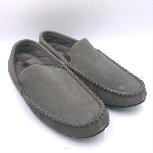 schuh Grey sandro suede mocassin slippers schuh sandro suede mocassin 2