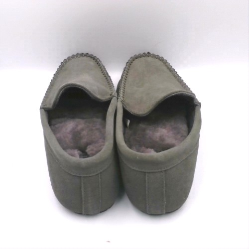 schuh Grey sandro suede mocassin slippers schuh sandro suede mocassin 3