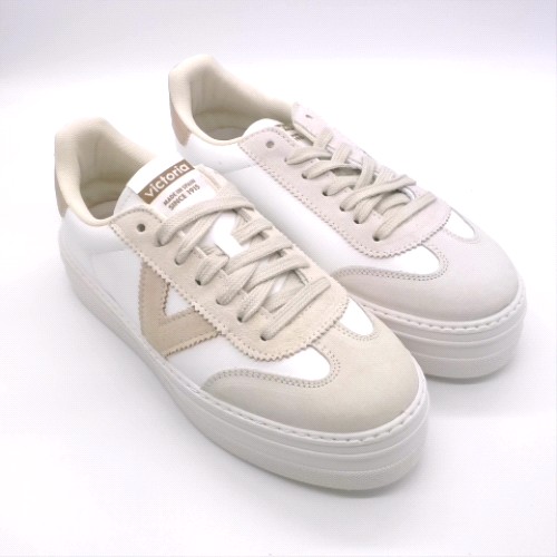 victoria White & Beige barcelona ciclista trainers victoria barcelona ciclista 2