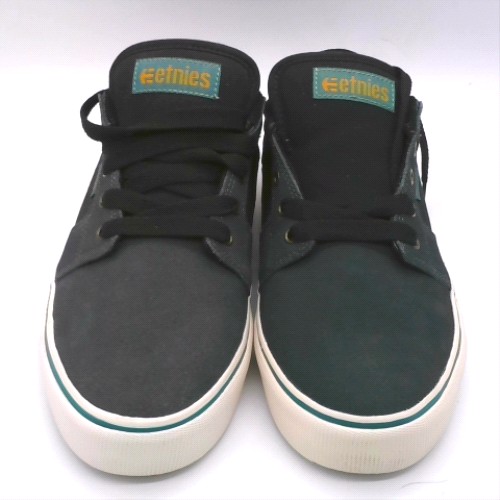 Etnies Grey & Black barge ls trainers Etnies barge ls 1