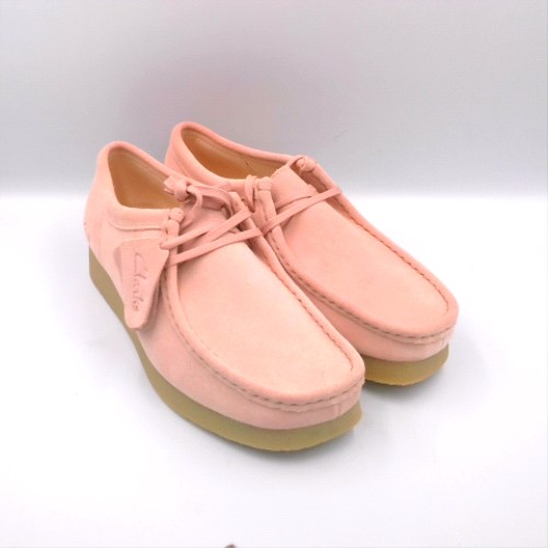 Clarks Pale Pink wallabee evo flats Clarks wallabee evo 2