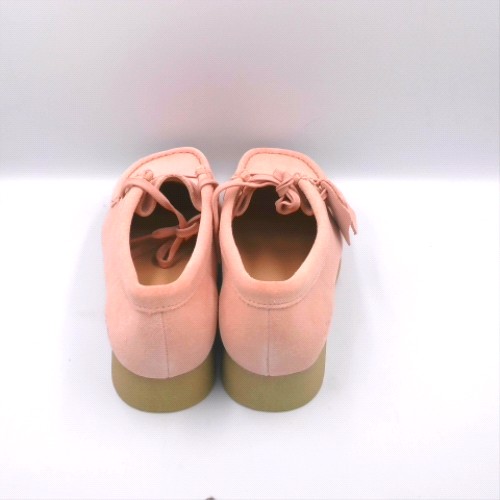 Clarks Pale Pink wallabee evo flats Clarks wallabee evo 3