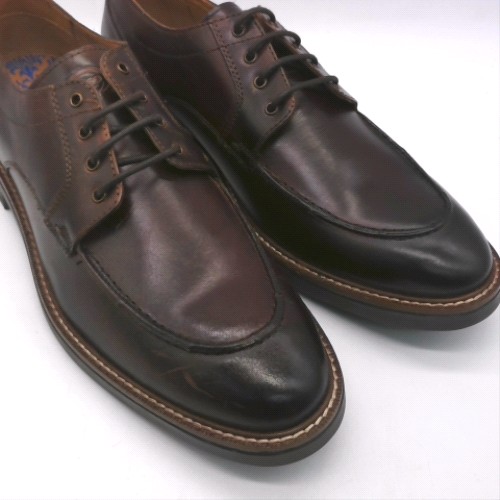 Base London Dark Brown surrey apron shoes Base London surrey apron 3