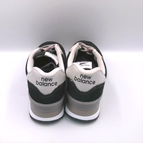 New Balance Black & White 574 trainers New Balance 574 3