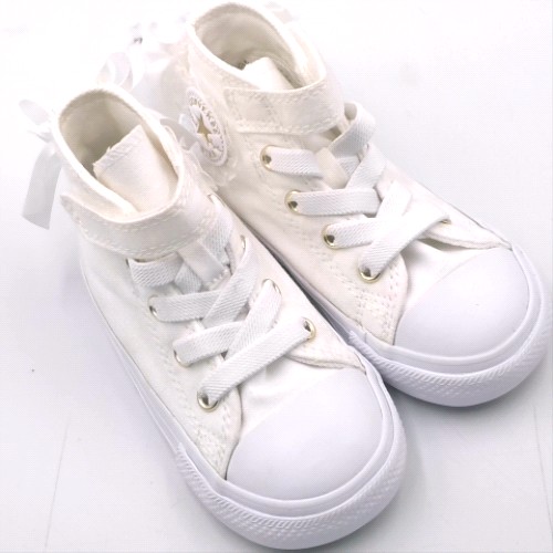 Converse White all star hi ruffles girls junior Converse all star hi ruffles 3