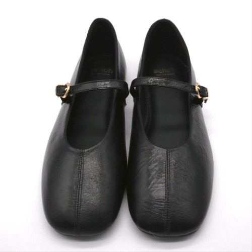 schuh Black london leather ballet flats schuh london leather ballet 1